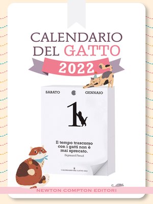 cover image of Calendario del gatto 2022
